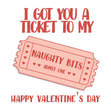 Naughty Bits Valentine's Day Confetti-exploding Greetings Card