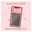 Reel Love Confetti-exploding Greetings Card