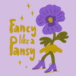Fancy Like A Pansy Confetti-exploding Greetings Card