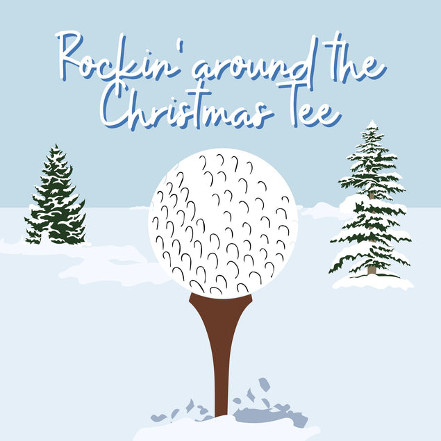 Christmas Tee Confetti-exploding Greetings Card