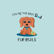The Best Dad Fur Reals Cocker Spaniel Confetti-exploding Greetings Card
