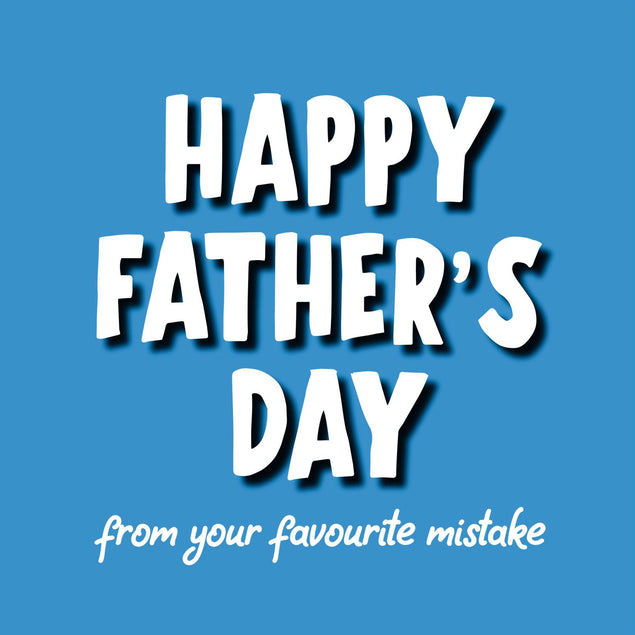 From Your Favourite Mistake Confetti-exploding Greetings Card