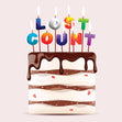 Lost Count Confetti-exploding Greetings Card
