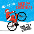 Wheelie Good Christmas Confetti-exploding Greetings Card