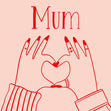 Mum Love Confetti-exploding Greetings Card