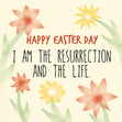 I Am The Resurrection And The Life Easter Confetti-exploding Greetings Card