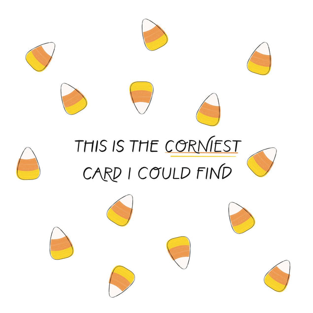 Corniest Halloween Confetti-exploding Greetings Card