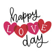 Happy Love Day Confetti-exploding Greetings Card