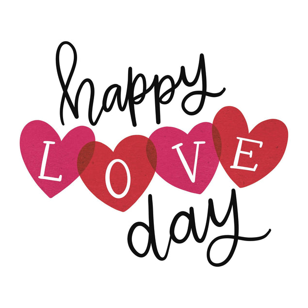 Happy Love Day Confetti-exploding Greetings Card