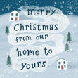 From Our Home To Yours Christmas Confetti-exploding Greetings Card