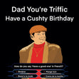 Dad You're Triffic Confetti-exploding Greetings Card
