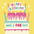 Have A Fab Day Giant Cake Birthday Confetti-exploding Greetings Card