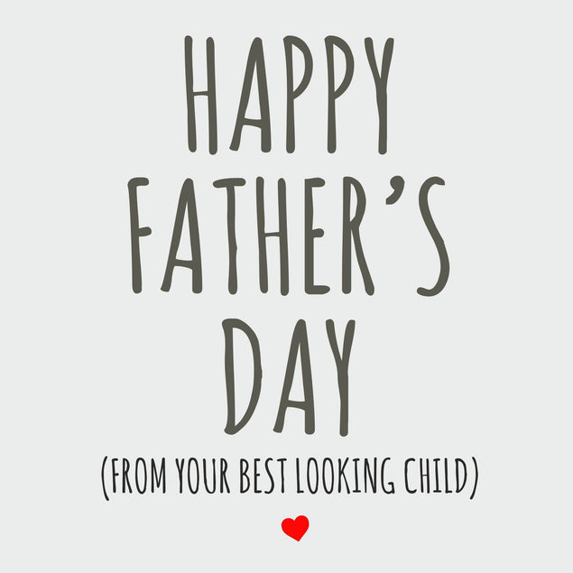 From Your Best Looking Child Confetti-exploding Greetings Card