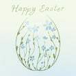 Happy Easter Flower Confetti-exploding Greetings Card