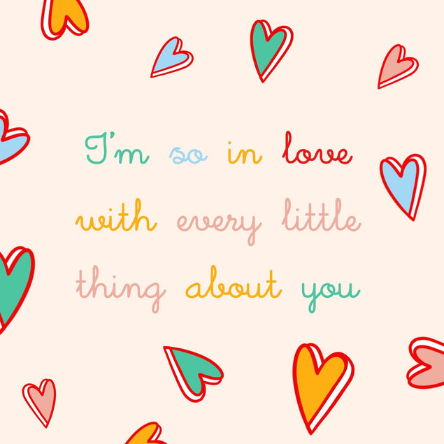 I'm So In Love Confetti-exploding Greetings Card