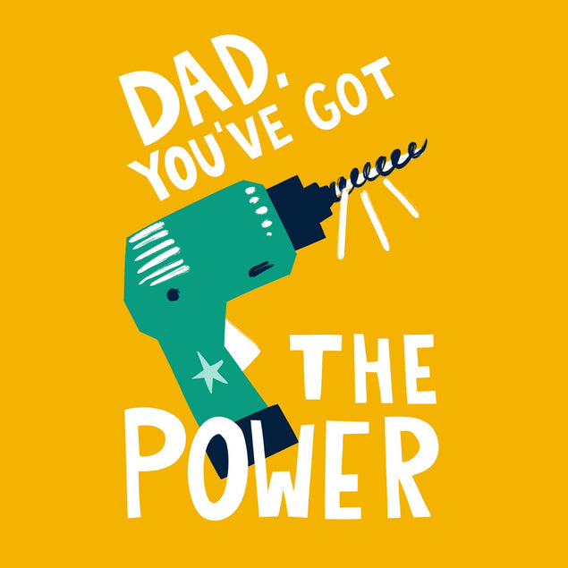 Dad You've Got The Power Father's Day Confetti-exploding Greetings Card