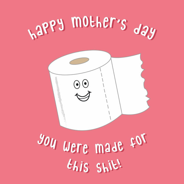 You Were Made For This Shit Confetti-exploding Greetings Card