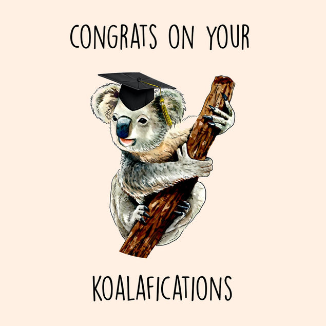 Koalafications Confetti-exploding Greetings Card