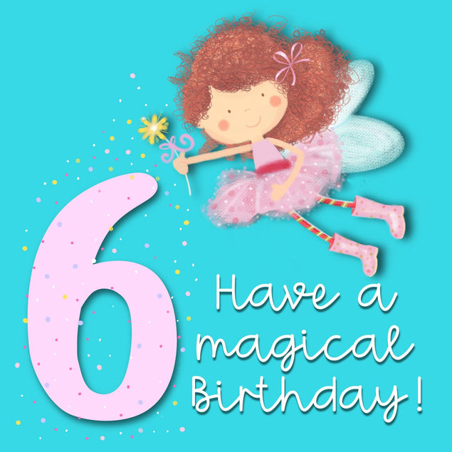 6 Have A Magical Birthday! Confetti-exploding Greetings Card