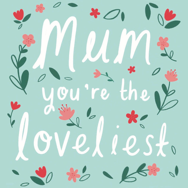 Lovely Mum Confetti-exploding Greetings Card