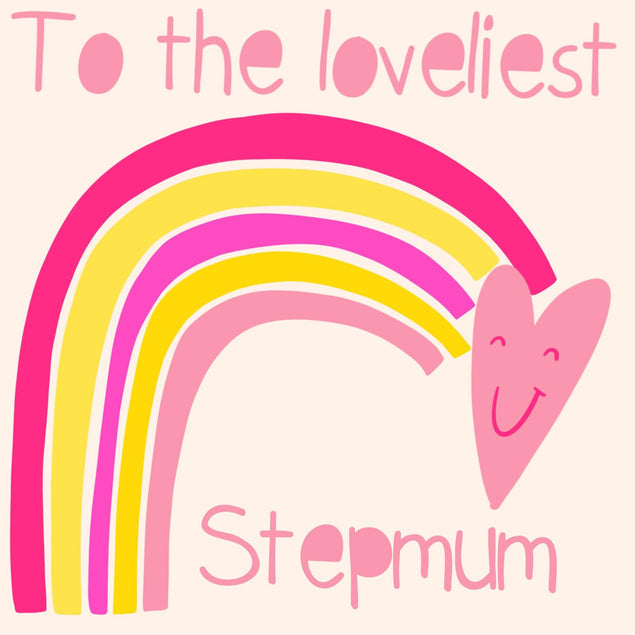 Loveliest Stepmum Confetti-exploding Greetings Card