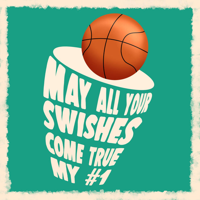 Happy Birthday My #1 Confetti-exploding Greetings Card