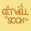 Get Well Soon Confetti-exploding Greetings Card