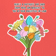 Happy Mother's Day To Mother-in-law Beautiful Bouquet Confetti-exploding Greetings Card