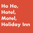 Ho Ho Hotel Confetti-exploding Greetings Card