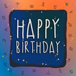 Zodiac Signs Happy Birthday Confetti-exploding Greetings Card