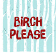 Birch Please Christmas Confetti-exploding Greetings Card