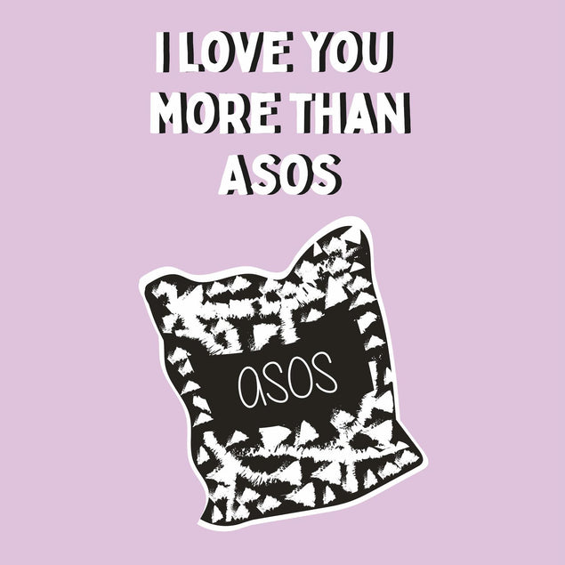 I Love You More Than ASOS Confetti-exploding Greetings Card