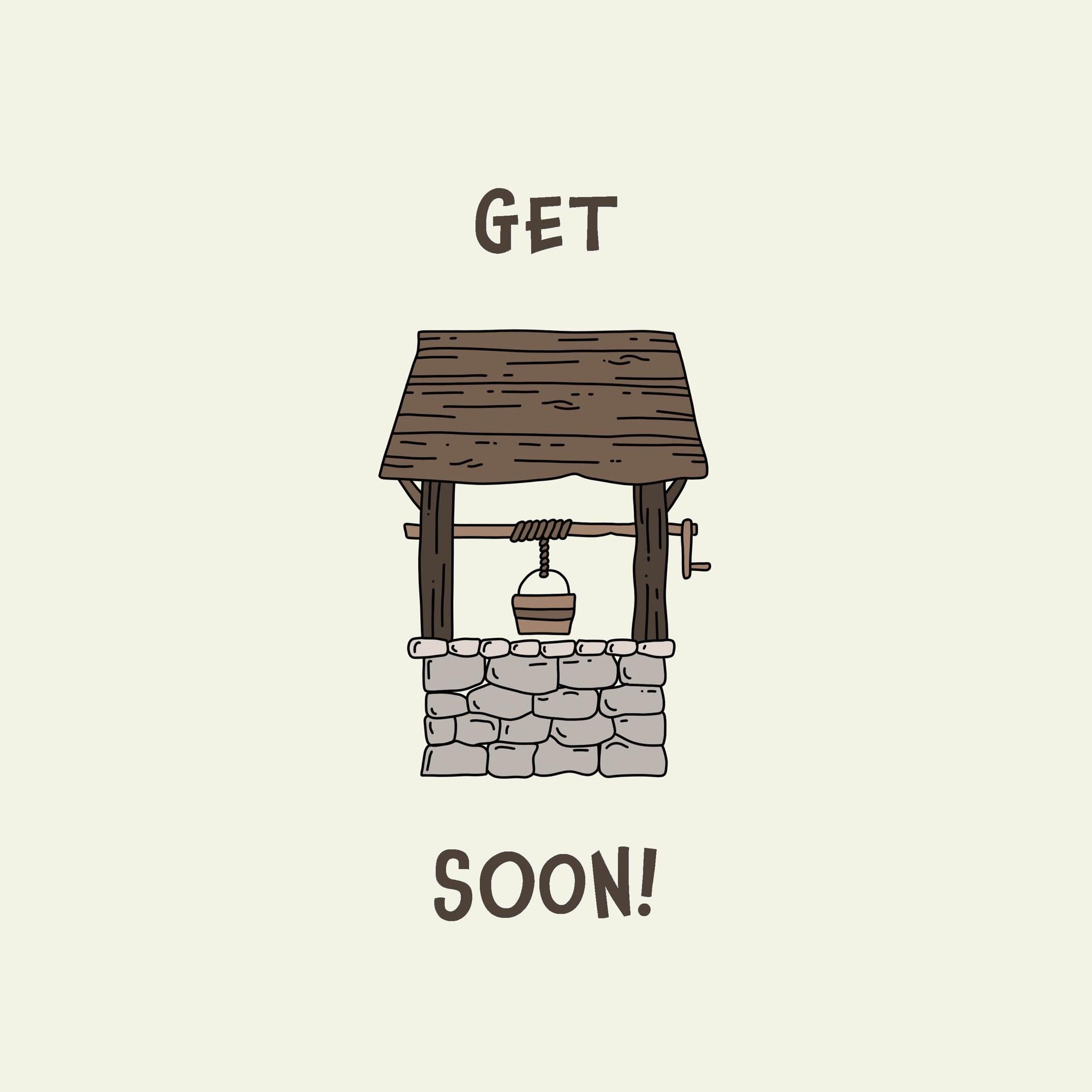 Get Well Soon Pun Confetti-exploding Greetings Card – Boomf