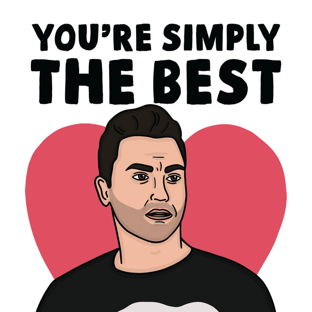 You're Simply The Best Confetti-exploding Greetings Card