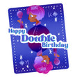 Dark Kings Happy Double Birthday Confetti-exploding Greetings Card