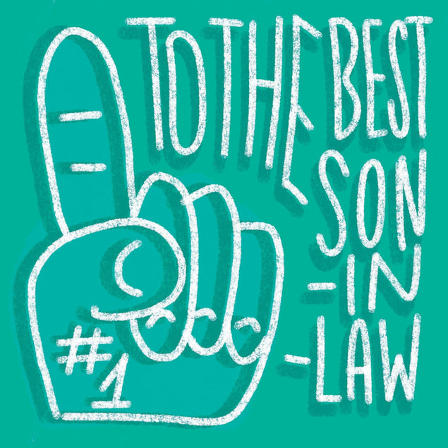 To The Best Son In Law Confetti-exploding Greetings Card
