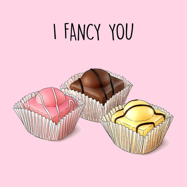 I Fancy You Confetti-exploding Greetings Card