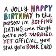 A Jolly Happy Birthday Confetti-exploding Greetings Card