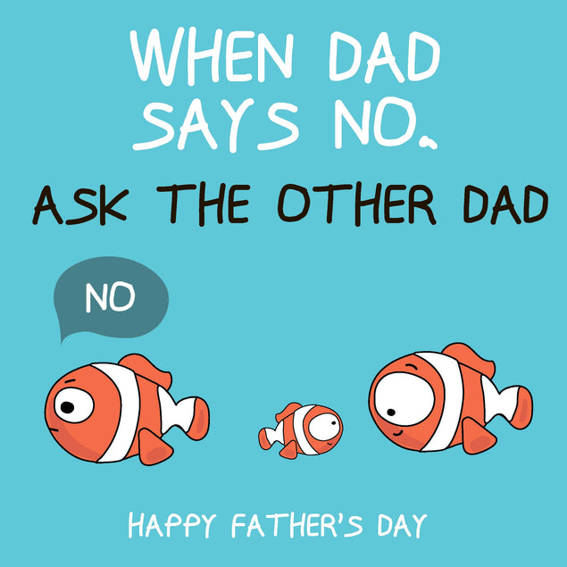 Ask The Other Dad Confetti-exploding Greetings Card
