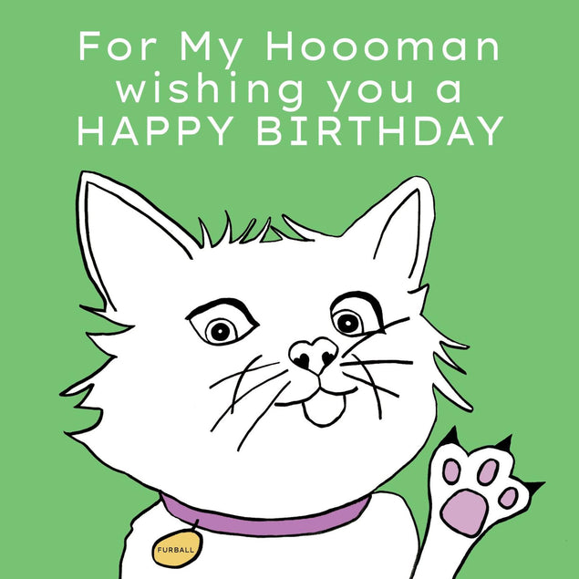 For my Hooman Confetti-exploding Greetings Card