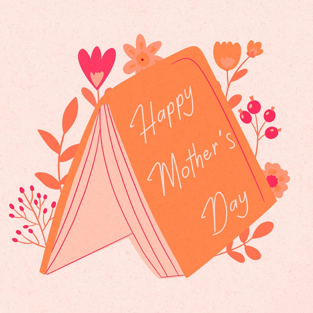 Happy Mother's Day Book Confetti-exploding Greetings Card