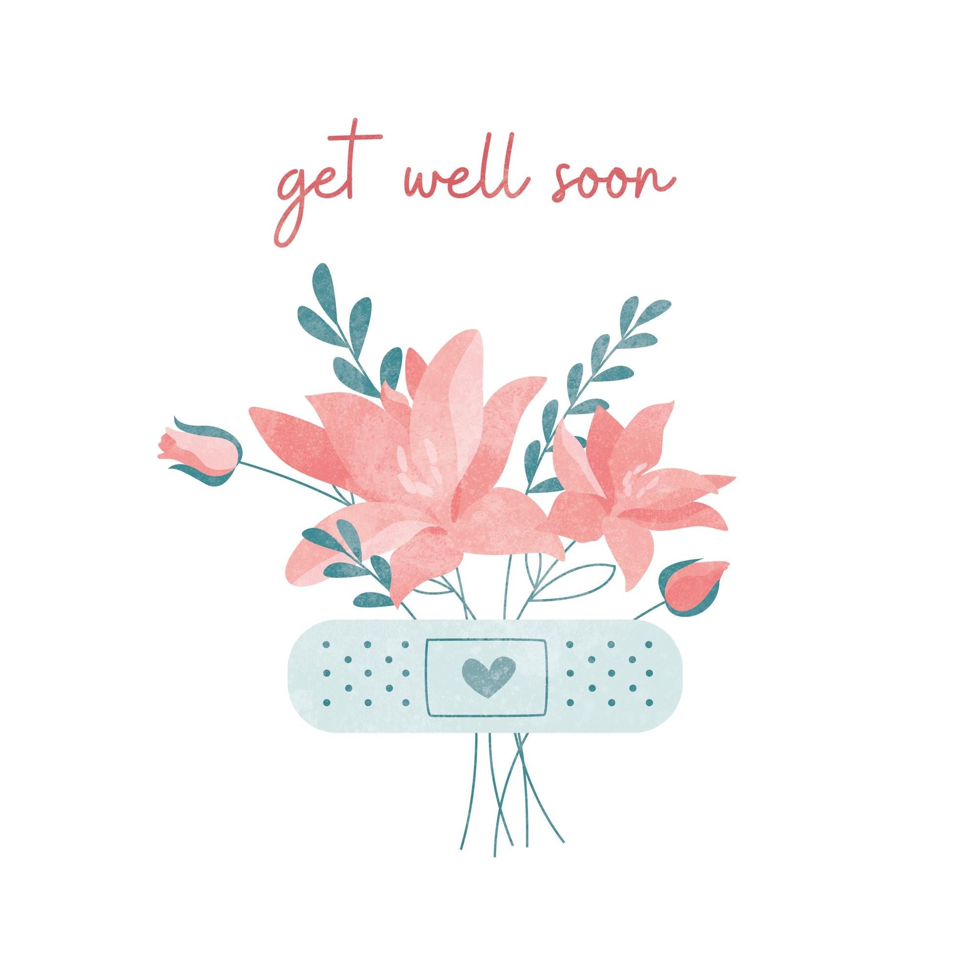 Get Well Bouquet Confetti-exploding Greetings Card – Boomf
