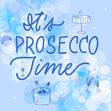 It's Prosecco Time Confetti-exploding Greetings Card