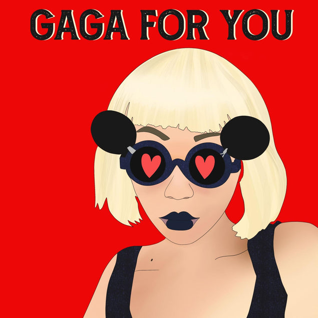 Gaga For You Confetti-exploding Greetings Card