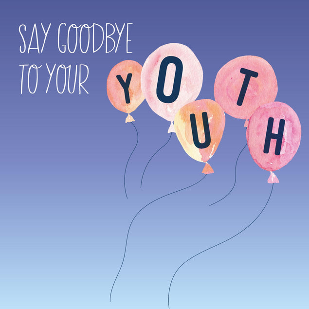 Say Goodbye To Their Youth Confetti-exploding Greetings Card
