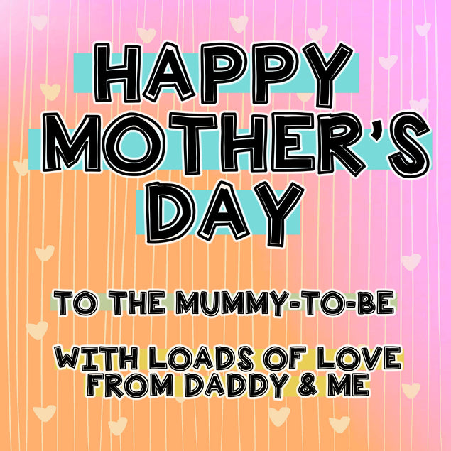 Happy Mother's Day To The Mummy To Be Confetti-exploding Greetings Card