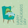 Dad Happy Fathercado's Day Confetti-exploding Greetings Card