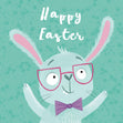 Bunny Happy Easter Confetti-exploding Greetings Card