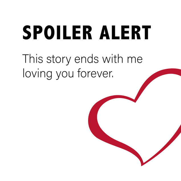 Spoiler Alert Loving Forever Confetti-exploding Greetings Card