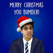Merry Christmas You Bumder Confetti-exploding Greetings Card